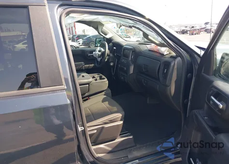 2020 Chevrolet Silverado C1500 Custom из США, поврежденный, VIN 1GCRWBEK5LZ373692